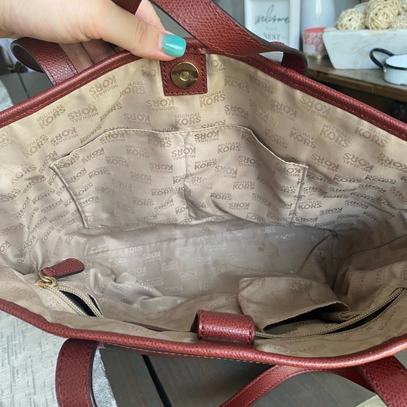 Brown Michael Kors Medium Tote Bag - Picture 4 of 5